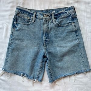 J. Crew mid-length shorts
